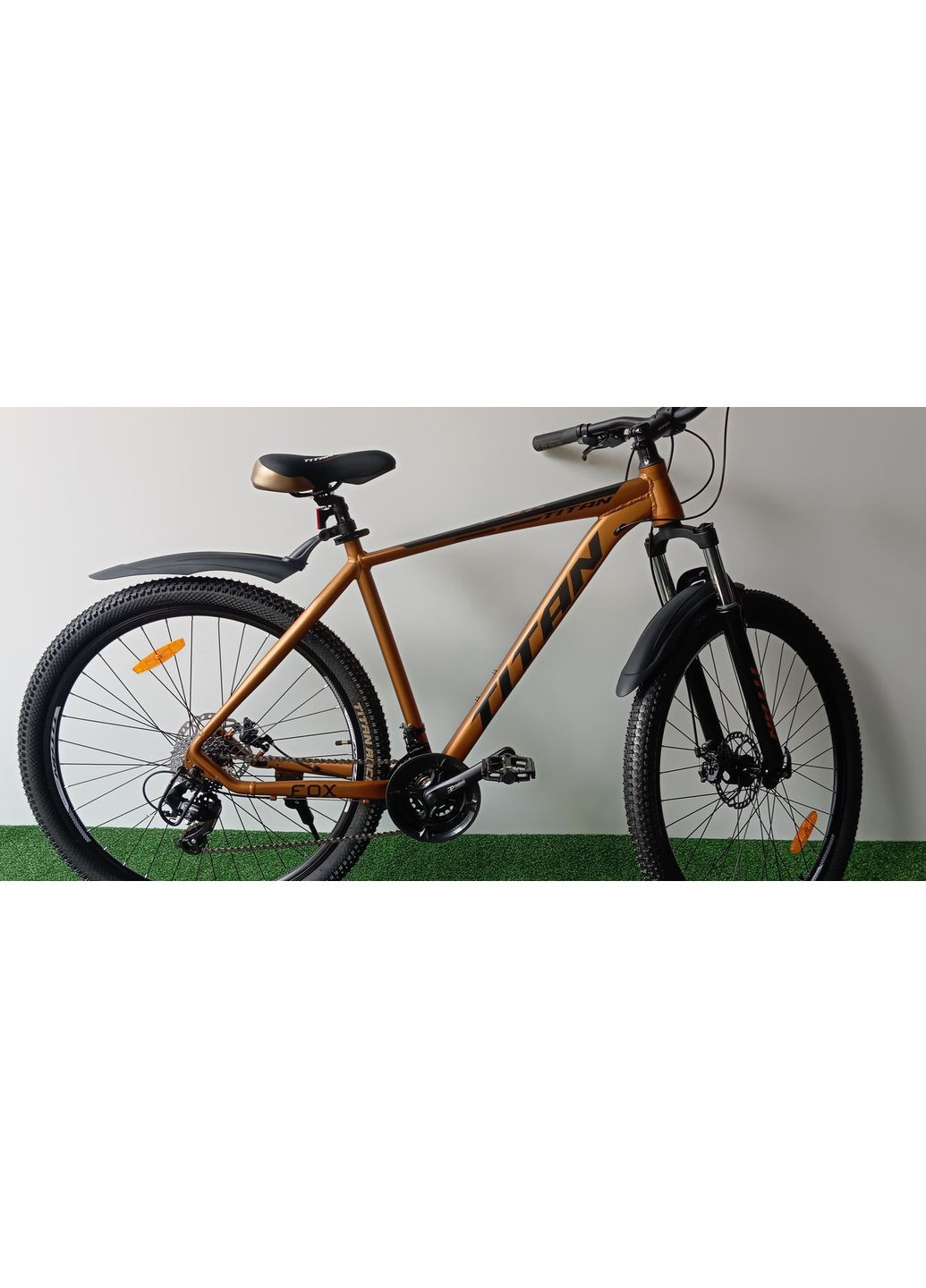 Велосипед Fox 29",рама 21 алюминий,бронза,кассета Titan (372113799)