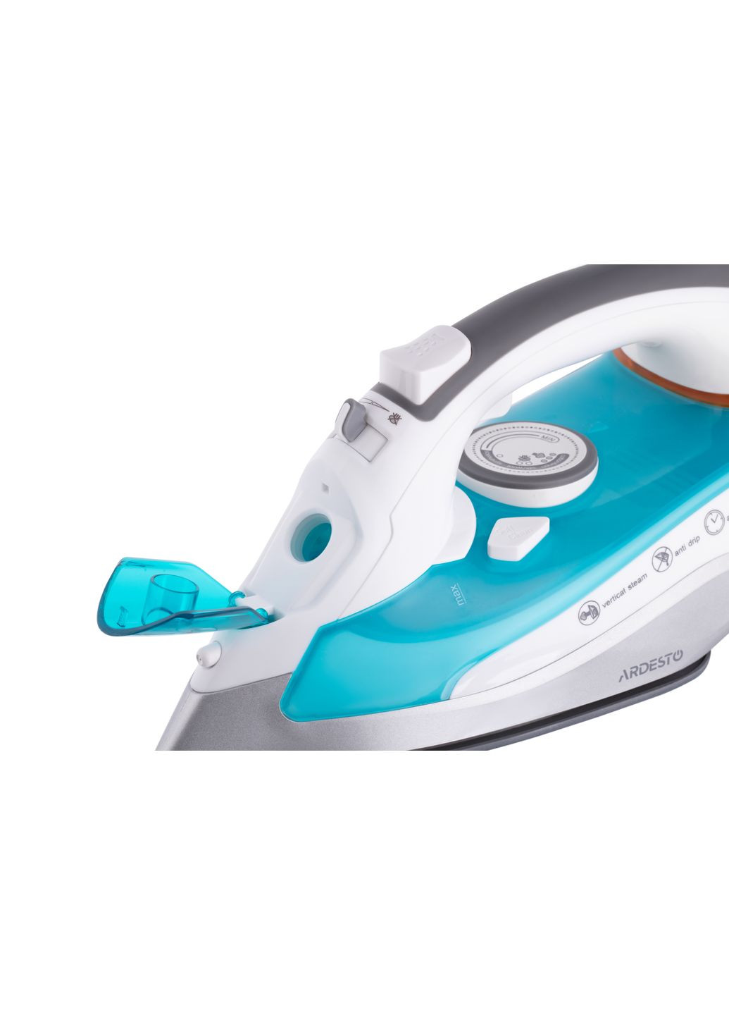 Праска IR-C2228-TQ, 2200Вт, 280мл, паровий удар, керам. підошва, голубий Ardesto (329034111)