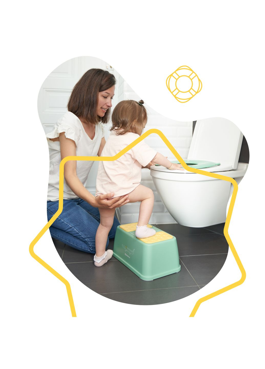 Подставка для ног антискользящая () Badabulle B028001 (335974093)