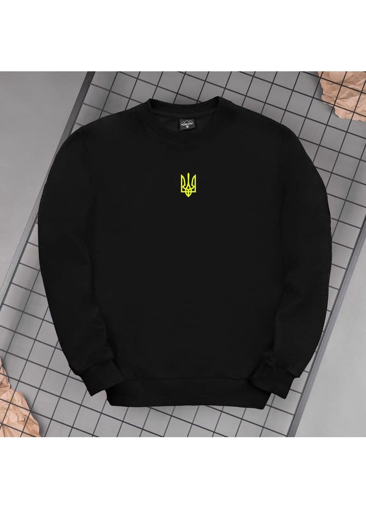 Чорний чоловічий світшот герб Vakko (354178883)