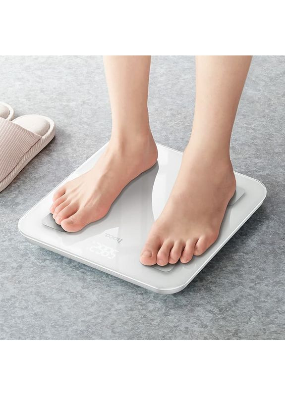 Ваги підлогові HI21 Smart body fat scale White (6942007624121) Hoco (372679224)