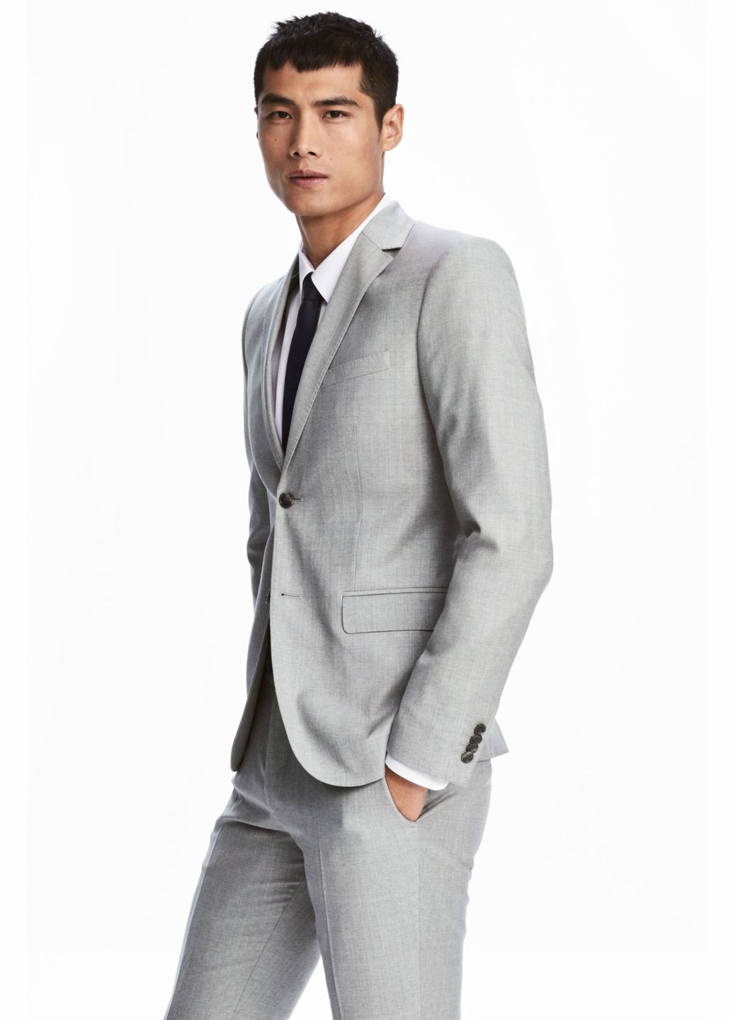 Пиджак,серый, H&M (318619615)