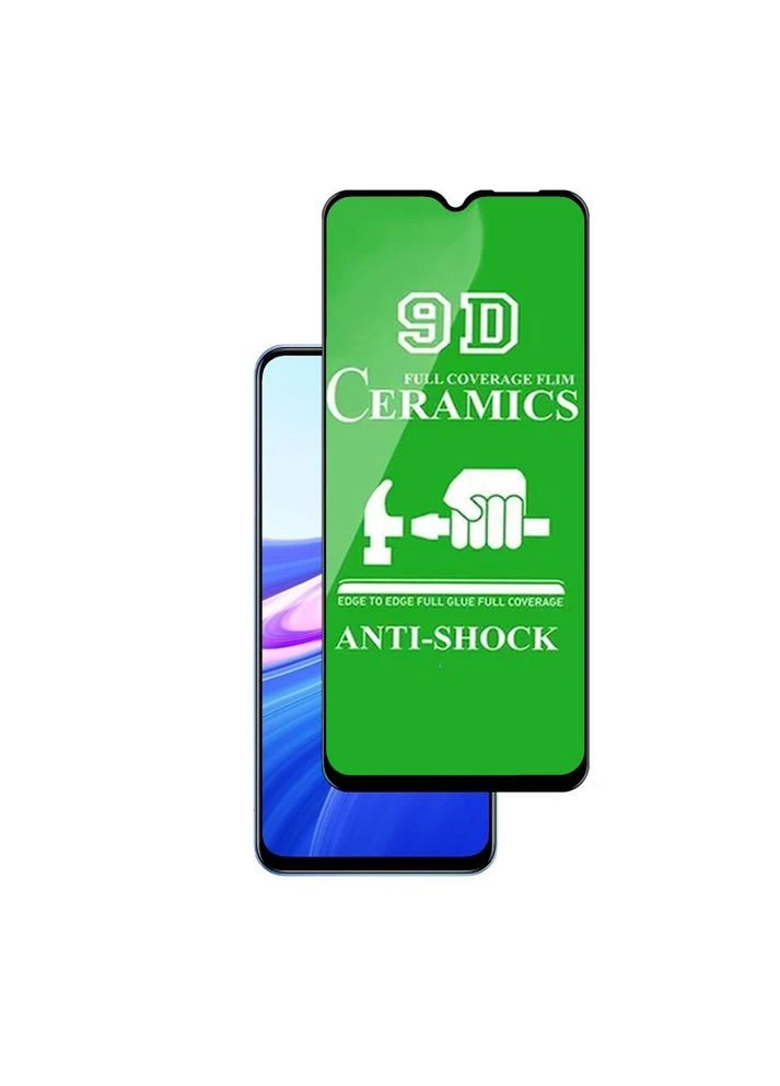 Гнучке захисне скло Ceramic для Vivo Y31 протиударне чорне Kassell (379600113)