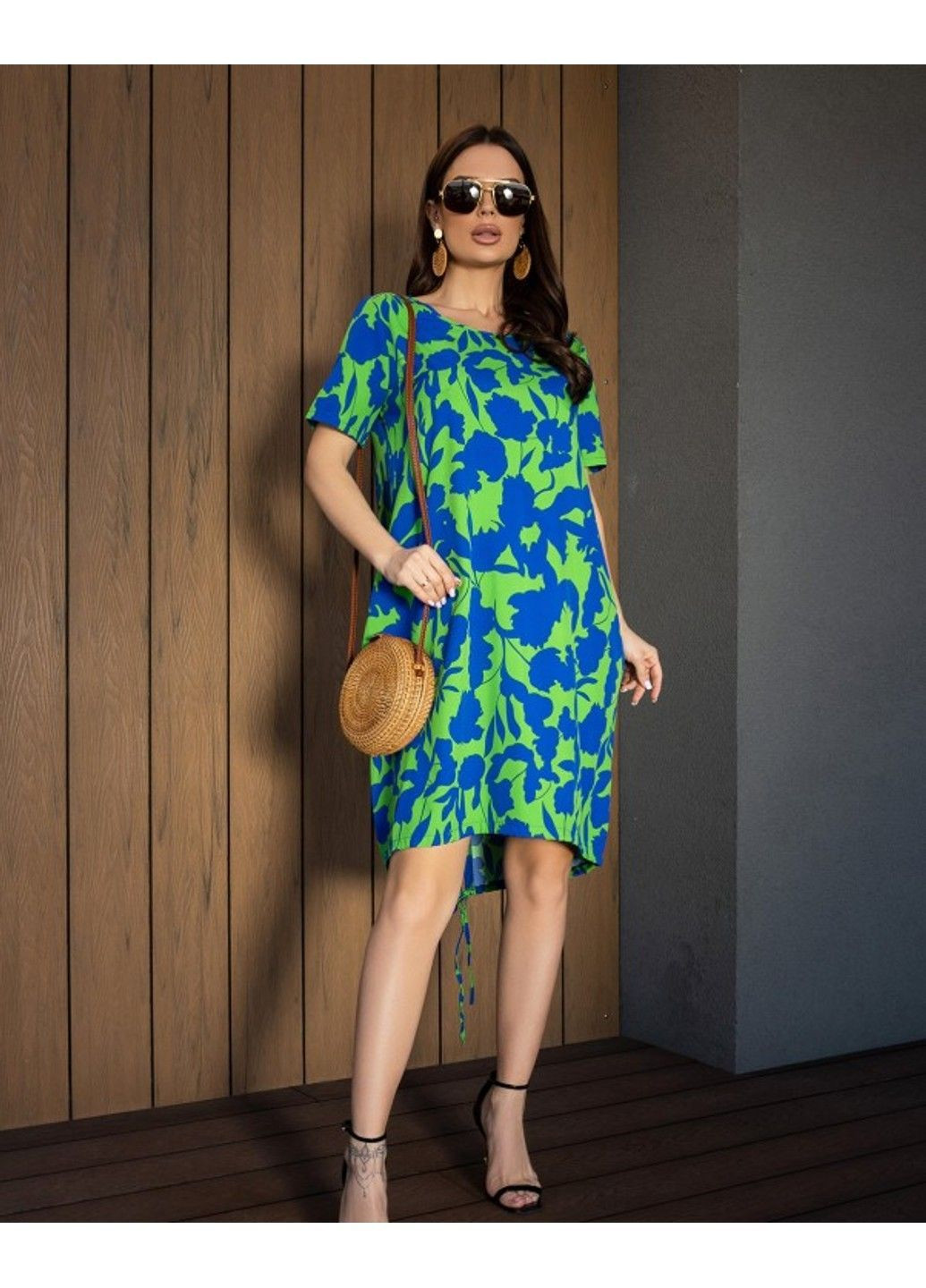 Салатовое повседневный платья 14675 салатовый ISSA PLUS