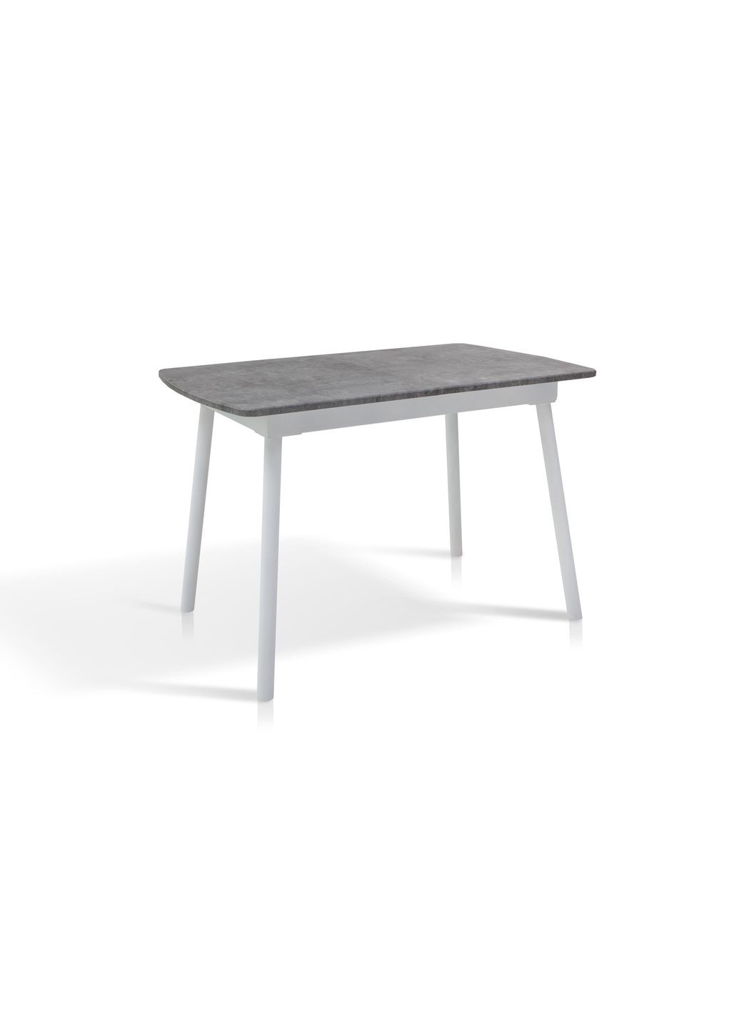 Стіл-трансформер кухонний розкладний SOLO Білий/Сірий мармур 857487-02 857487 Comfort Line (355467932)