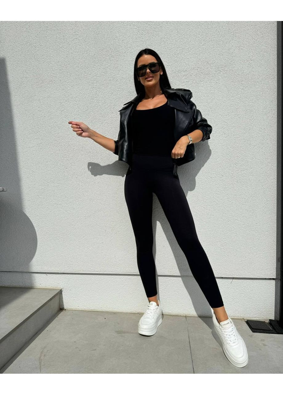 Базові лосини з мікродайвінгу на флісі ЗАМІРИ В ОПИСІ ! GD/GL Модний простір (366439255)