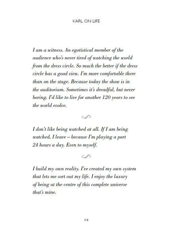The World According to Karl. The Wit and Wisdom of Karl Lagerfeld Thames & Hudson (370068595)