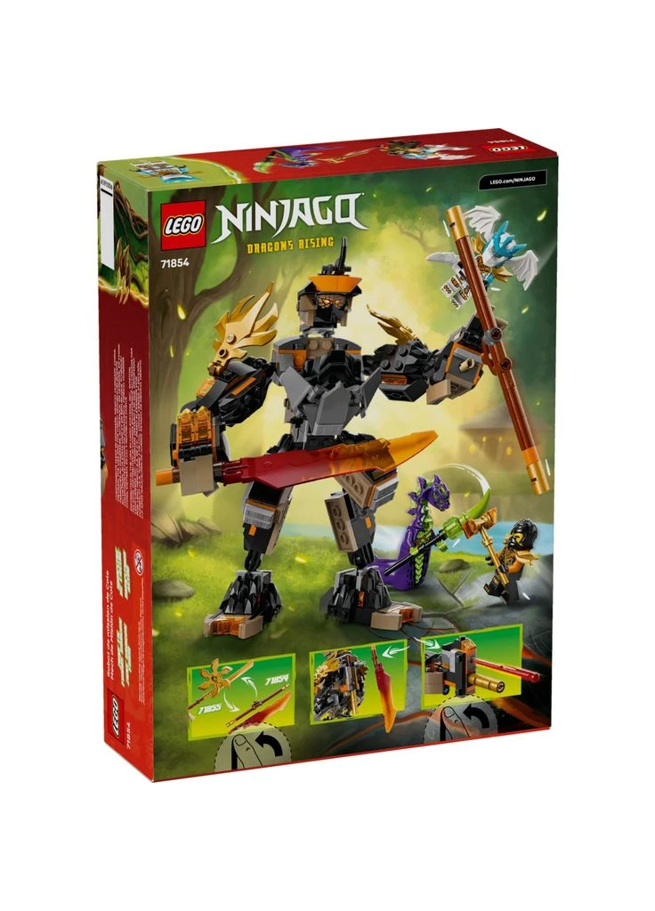 Конструктор Ninjago Робот Коула для миссии и Дракон Зейн (71854) Lego (382899538)