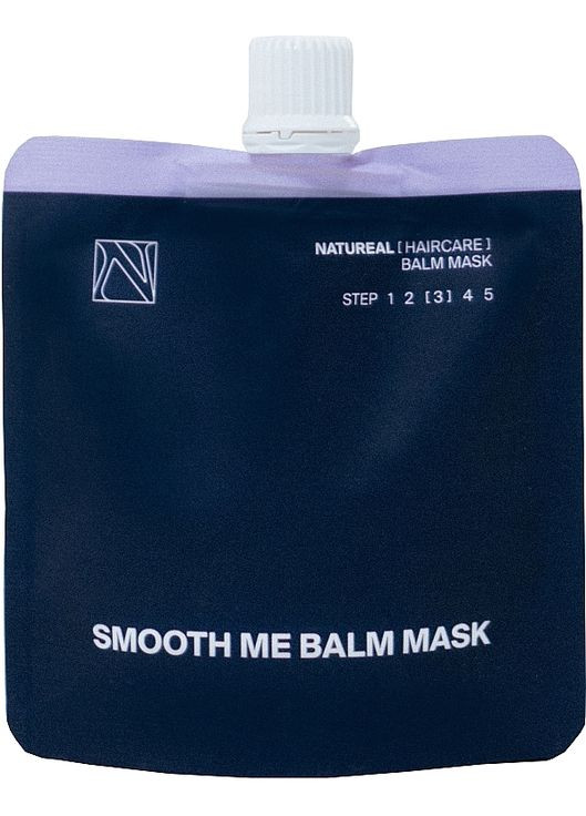 Смягчающая бальзам-маска для пористых и непослушных волос Smooth Me Balm Mask 80ml (1404544-31022349) Natureal (369107081)