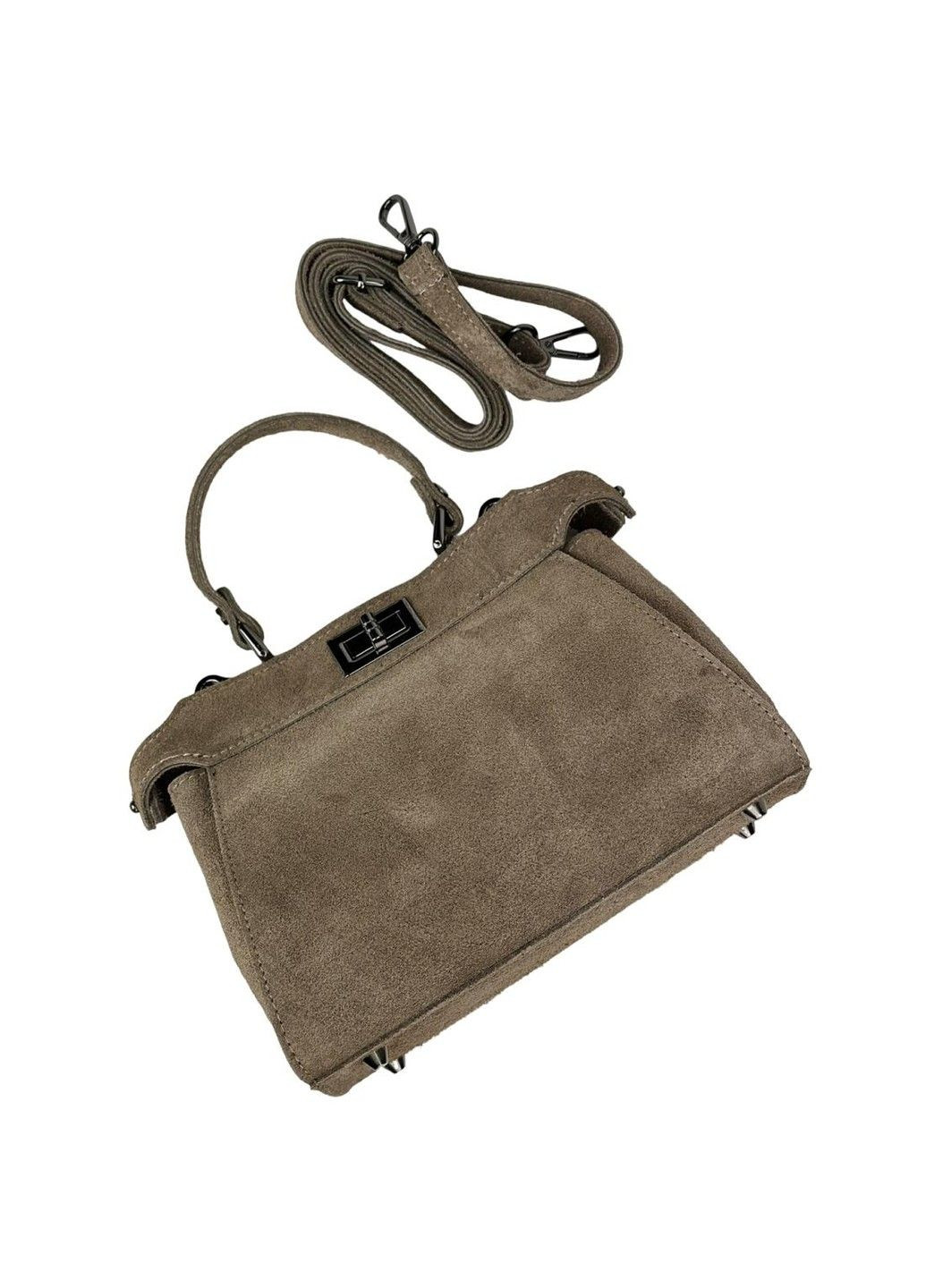 Классическое кроссбоди замшевое Italy F-IT-4442T Firenze (315688176)