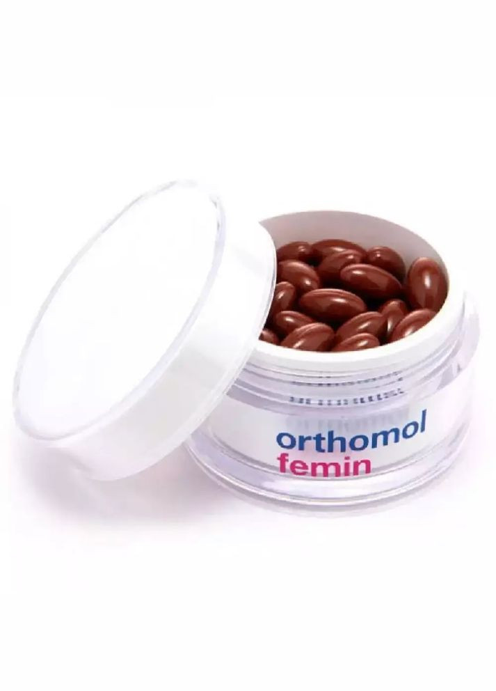Вітамінний комплекс для жінок у період менопаузи Femin (60 капсул на 30 днів) Orthomol (280265871)
