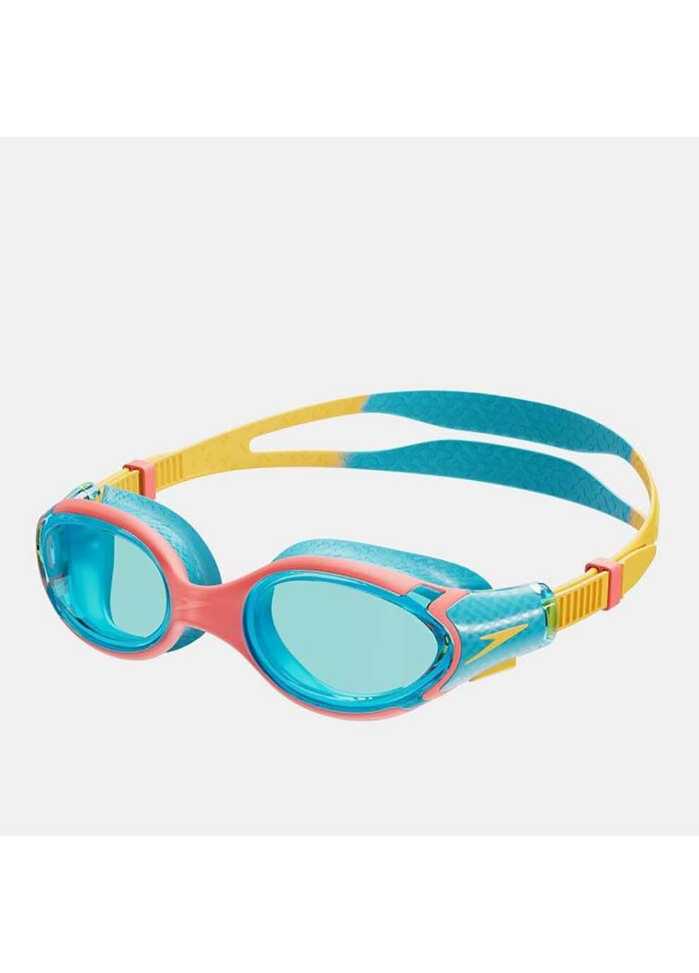 Детские Очки для плавания BIOFUSE 2.0 JU Голубой, Красный Speedo (367585016)