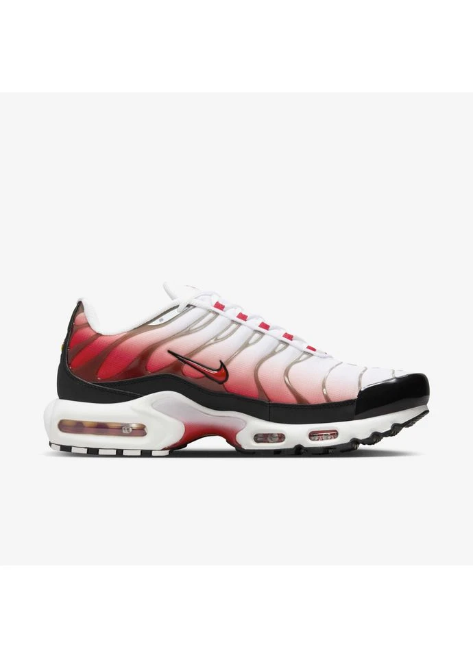 Цветные всесезонные кроссовки мужские air max plus white/red hm9611-100 Nike
