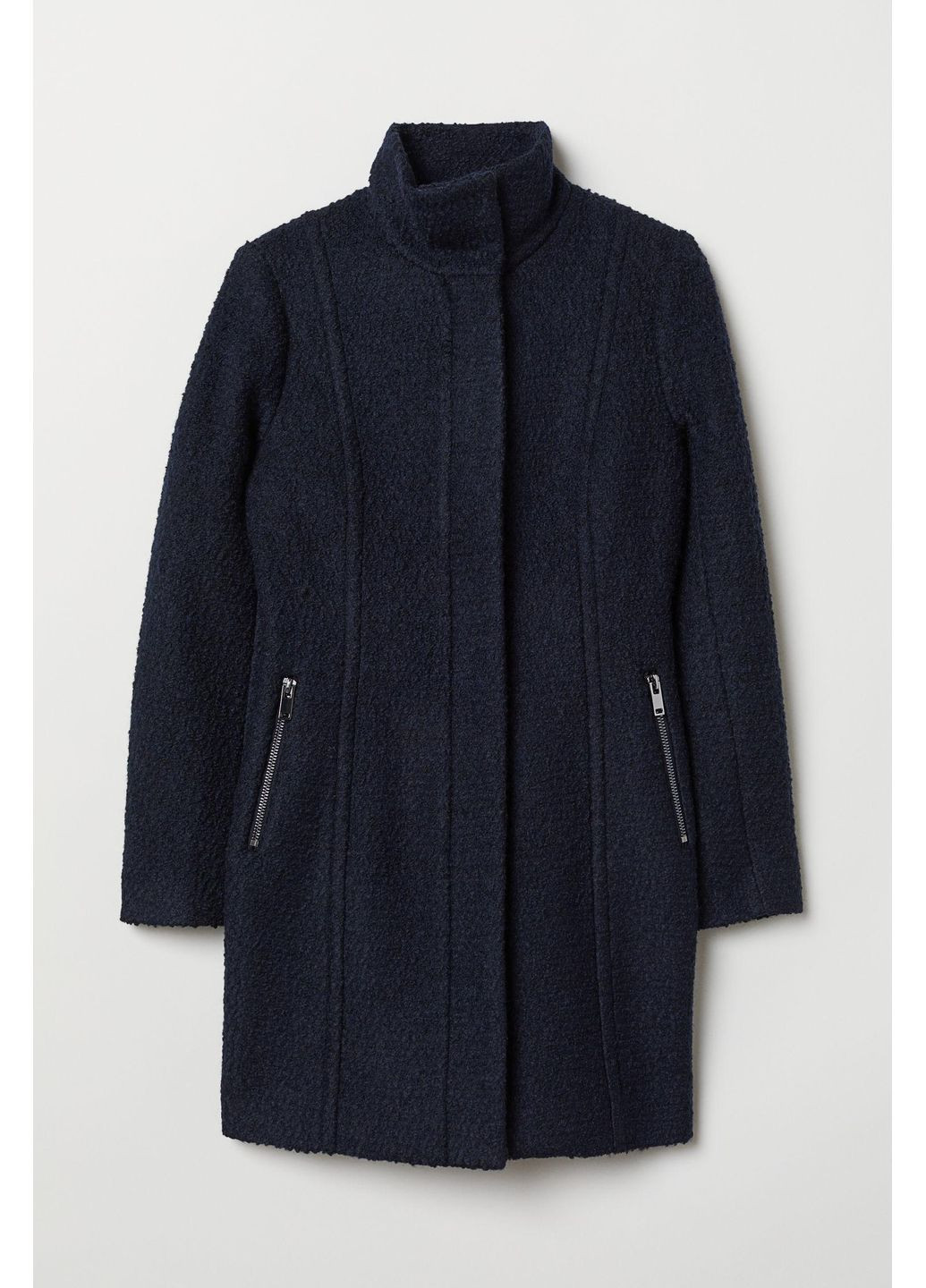 Темно-синее Пальто демисезон,темно-синий, H&M