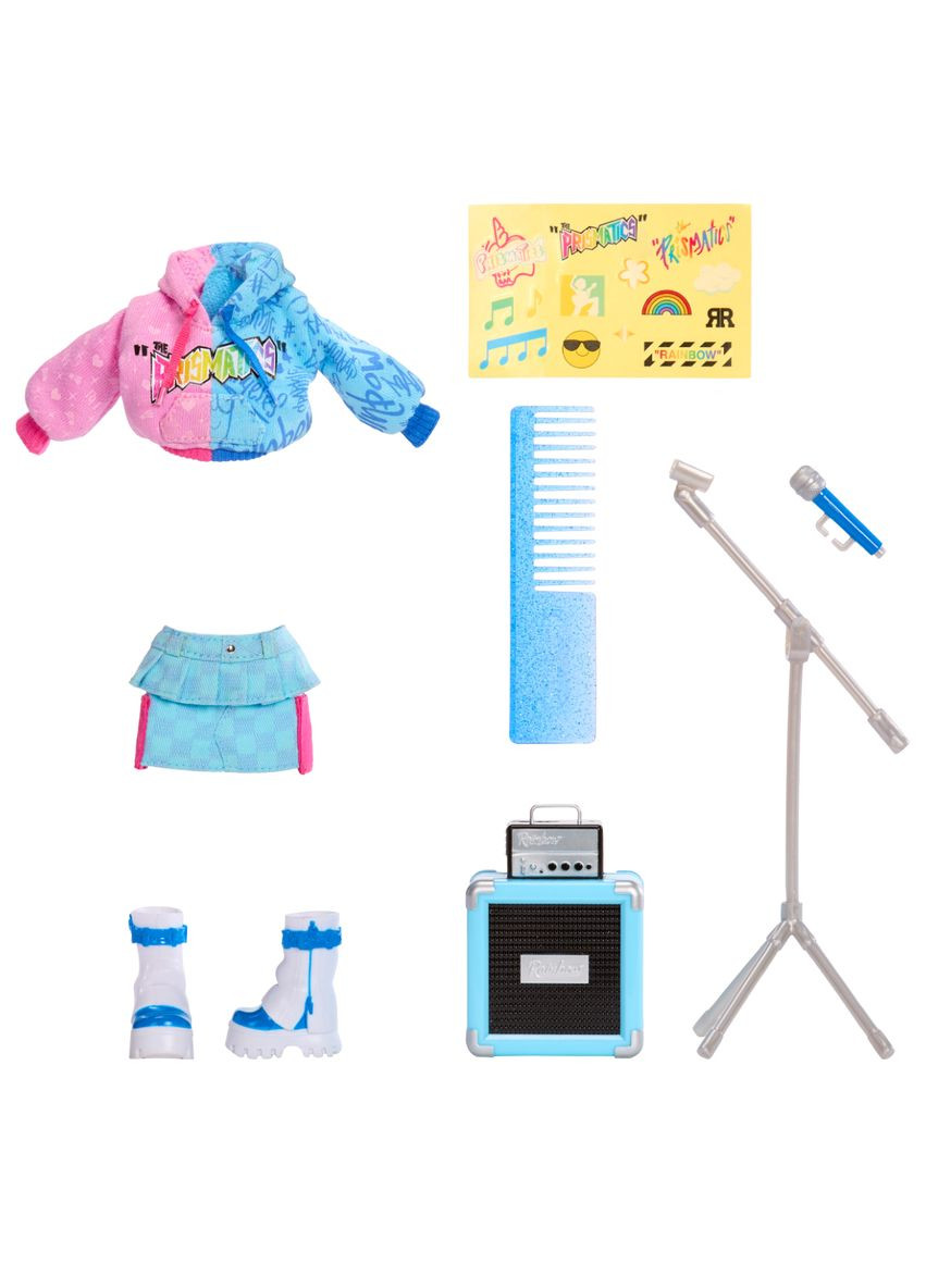 Кукла серии Junior High Rockband Скайлер, с аксессуарами, 23 см () Rainbow High 565215 (360602253)