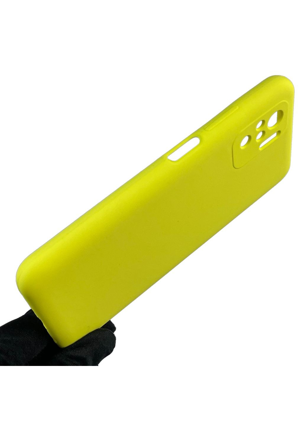 Чехол для POCO M5s силиконовый с микрофиброй нескользящий на сяоми поко м5с желтый Xiaomi (366388688)