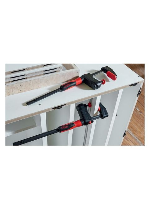 Струбцина з редуктором GearKlamp GK 300х60 мм зусилля до 2000 Н кнопка швидкого переміщення шпиндель (15403) Bessey (298574772)