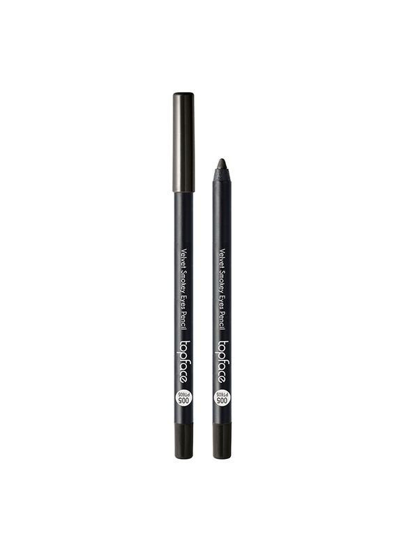Олівець-кайал для очей Velvet Smokey Eyes Pencil, 005 - сірий, 4.8 г TopFace (318445057)