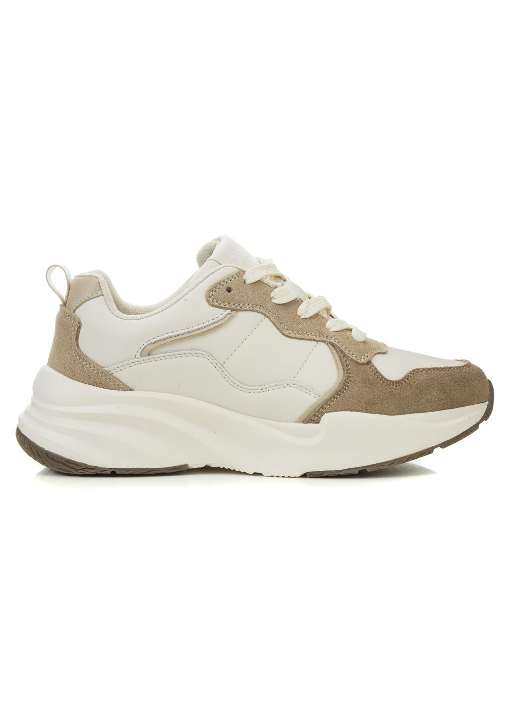 Кроссовки женские Restime бежевые всесезоны (305128960)