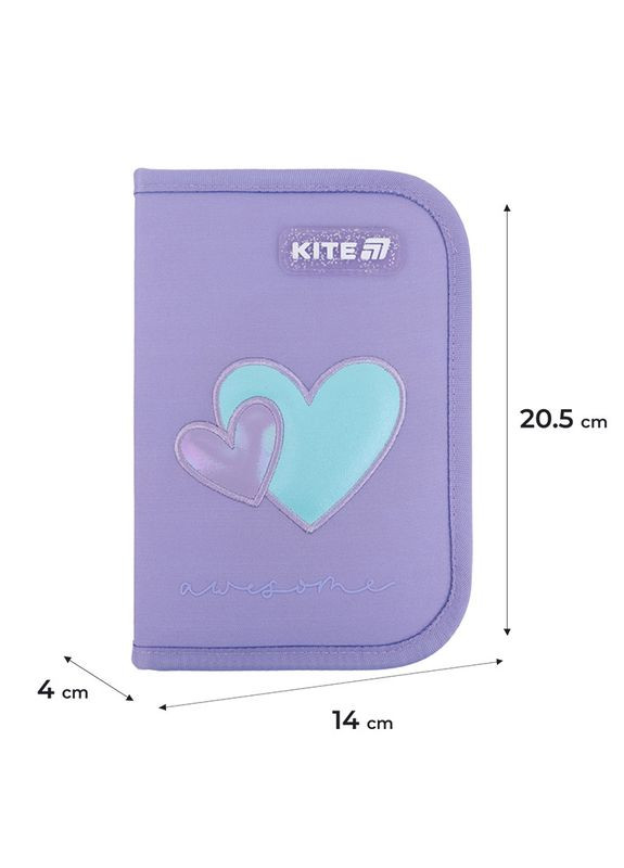 Пенал " "/K25-622H-5/ 1 от., 2 отв., с наполнением 622H Awesome (1/42) Kite (367755604)