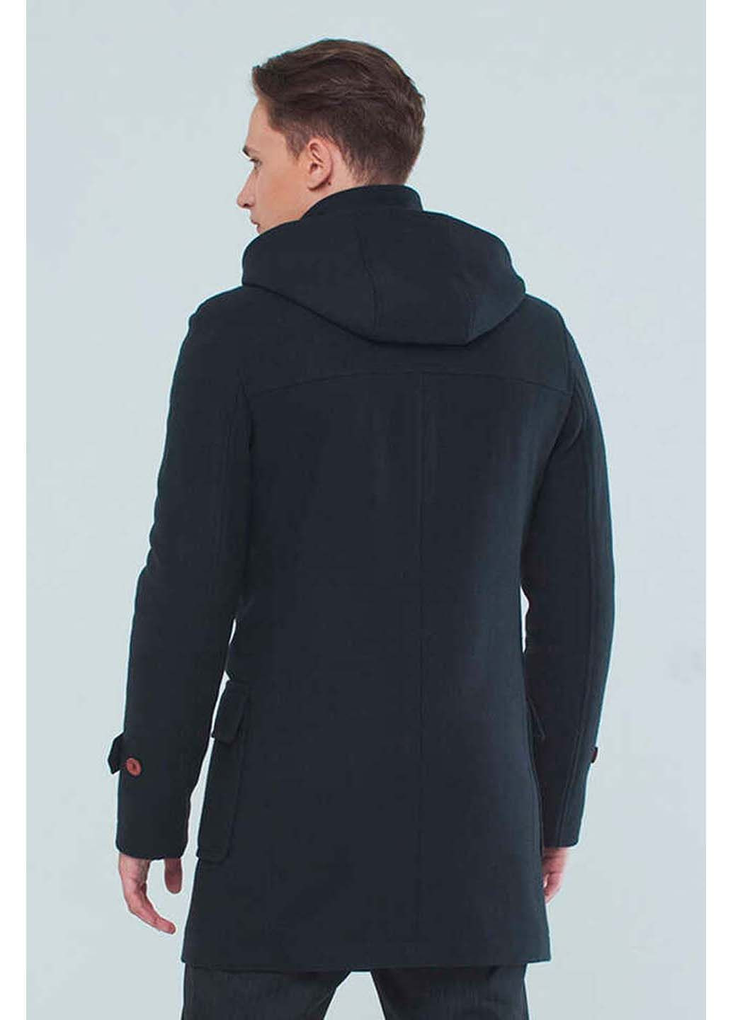 Темно-синее демисезонное Пальто Sun's House