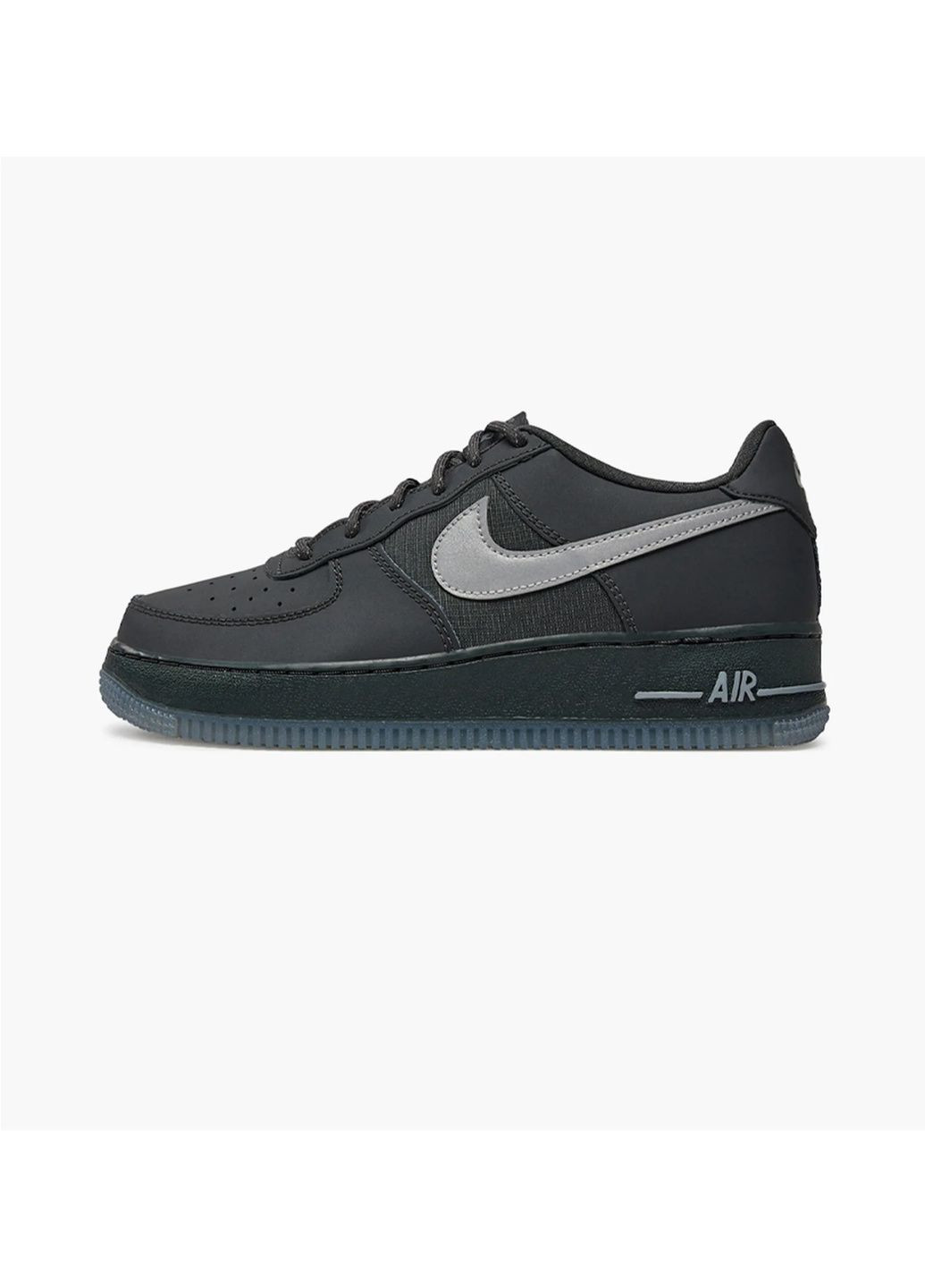 Кроссовки женские Air Force 1 Gs Black FV3980-001 Nike чёрные (364839014)