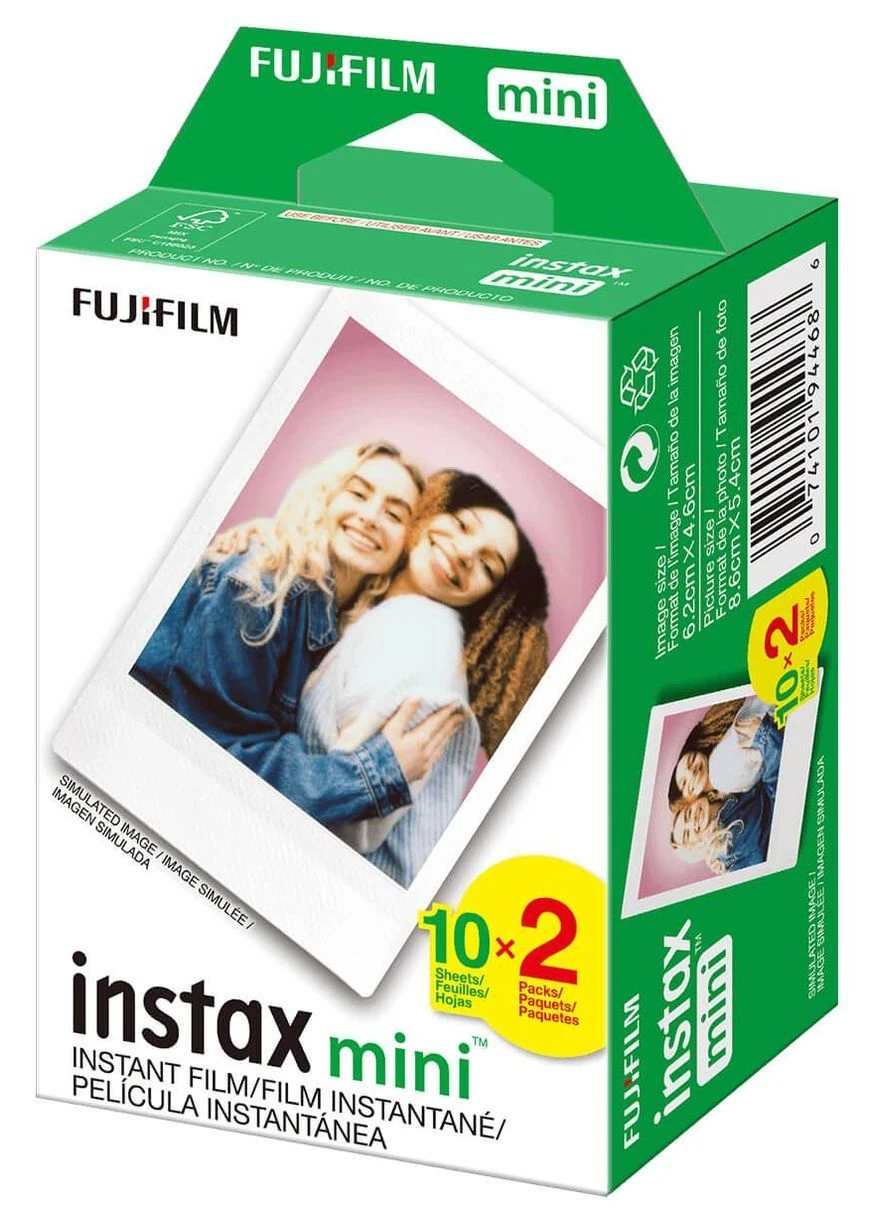 Набор камера Instax Mini 12/Фотобумага 20 шт/чехол/Фотоальбом 64 фото Голубой (2148686549) Fujifilm (370674089)