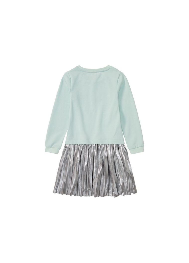 Комбінована сукня (плаття) з плісованою спідницею для дівчинки lidl 392158 різнобарвний Peanuts (336330528)