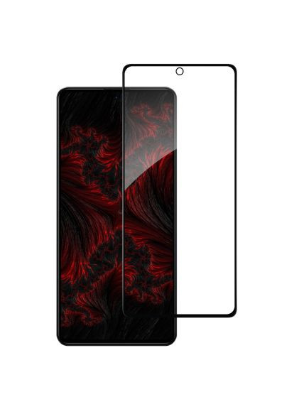 Стекло защитное (1283126567438) Intaleo Full Glue Xiaomi Poco X5 Pro Black (366659934)