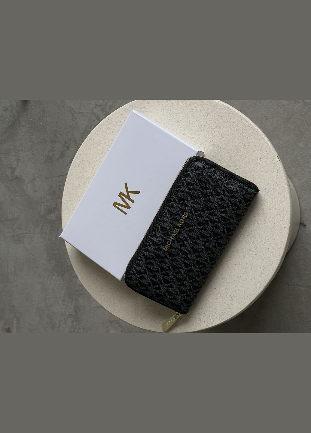 Кошелек Майкл Корс большая надпись черный No Brand (318020912)