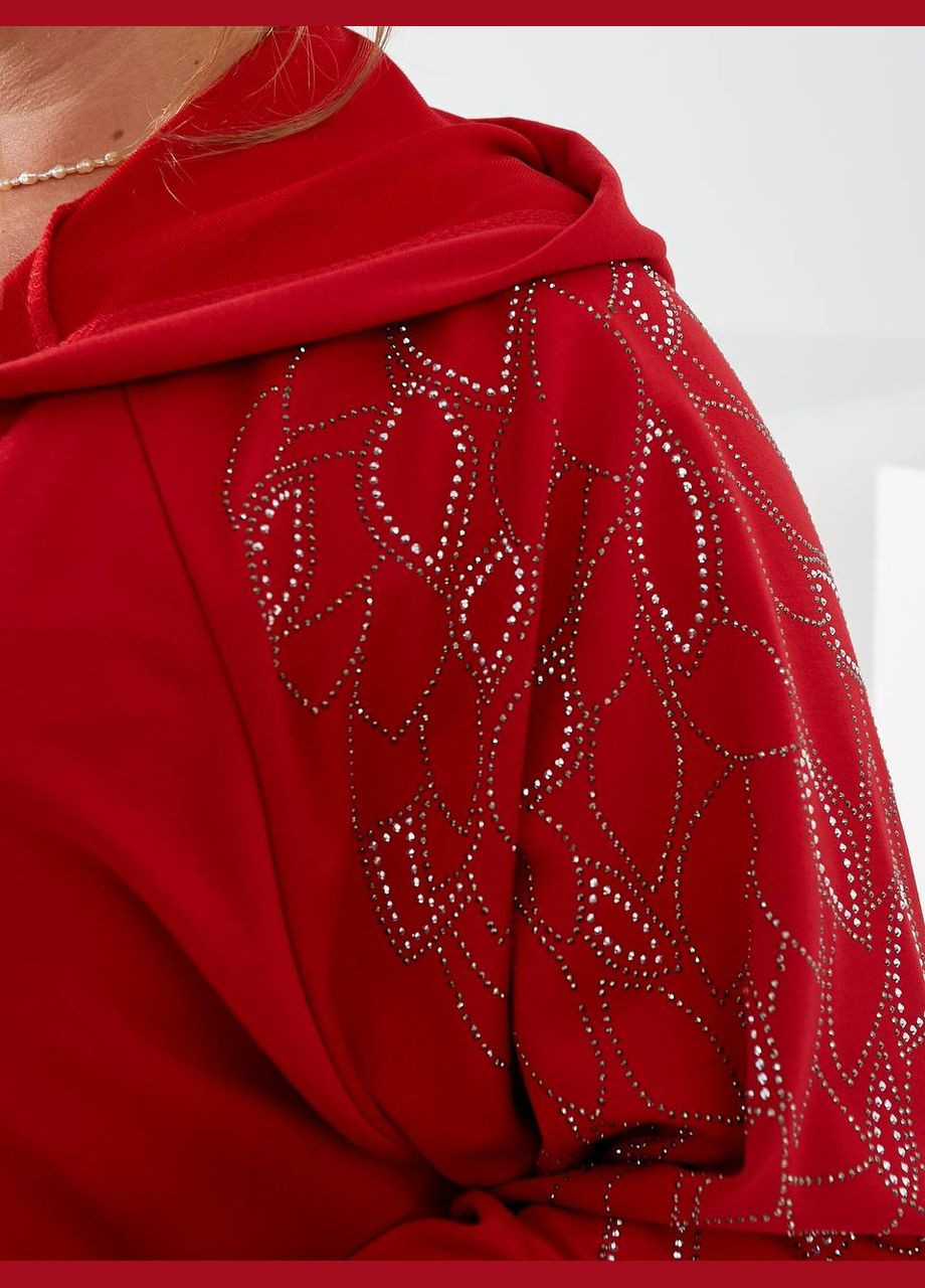 Женский прогулочный костюм цвет красный р.52/54 453859 New Trend (289468996)