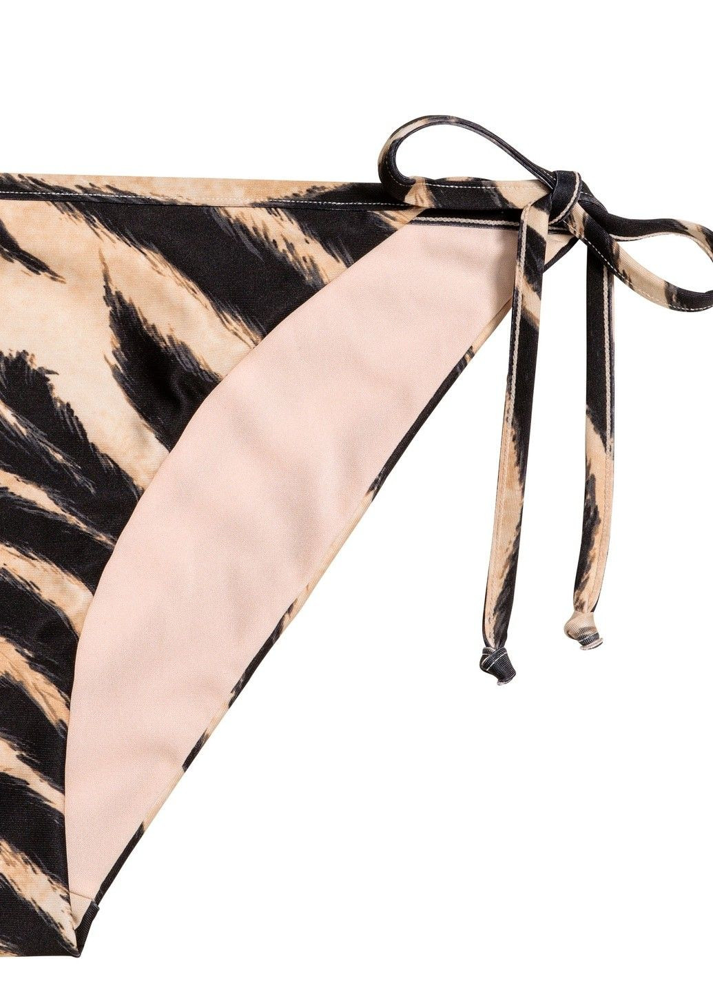 Бежевые купальные плавки с рисунком H&M