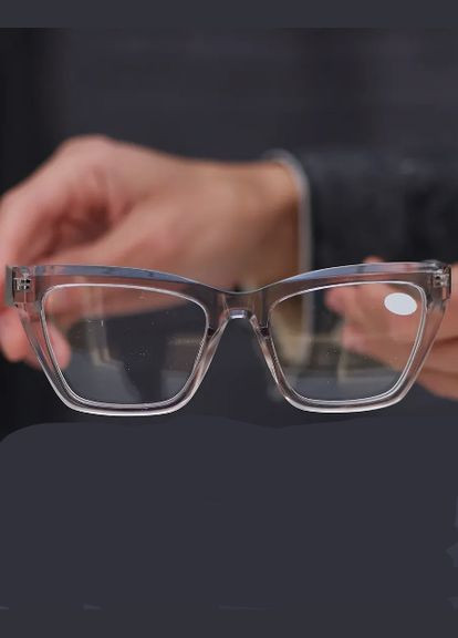 Пластикові прозорі окуляри для зору, для далі -0.50 Fabia Monti (332618683)