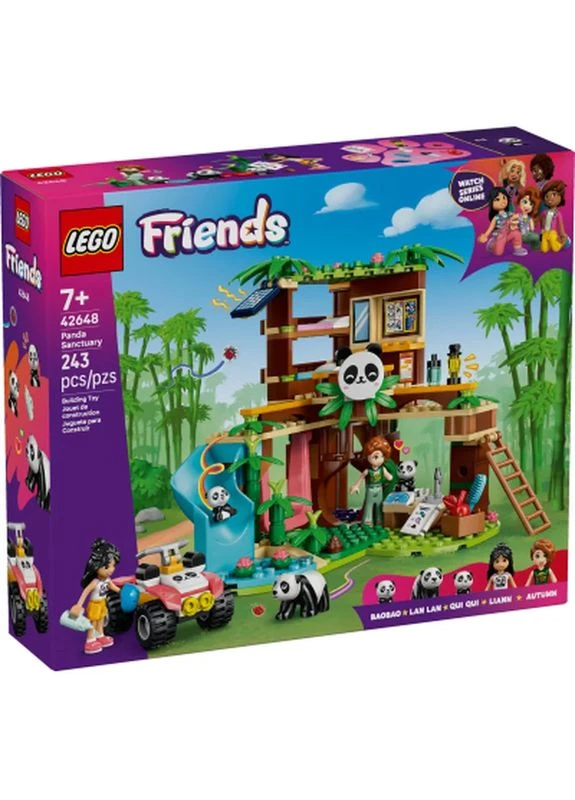 Конструктор Friends Уход за животными в заповеднике панд (42648) Lego (398765023)