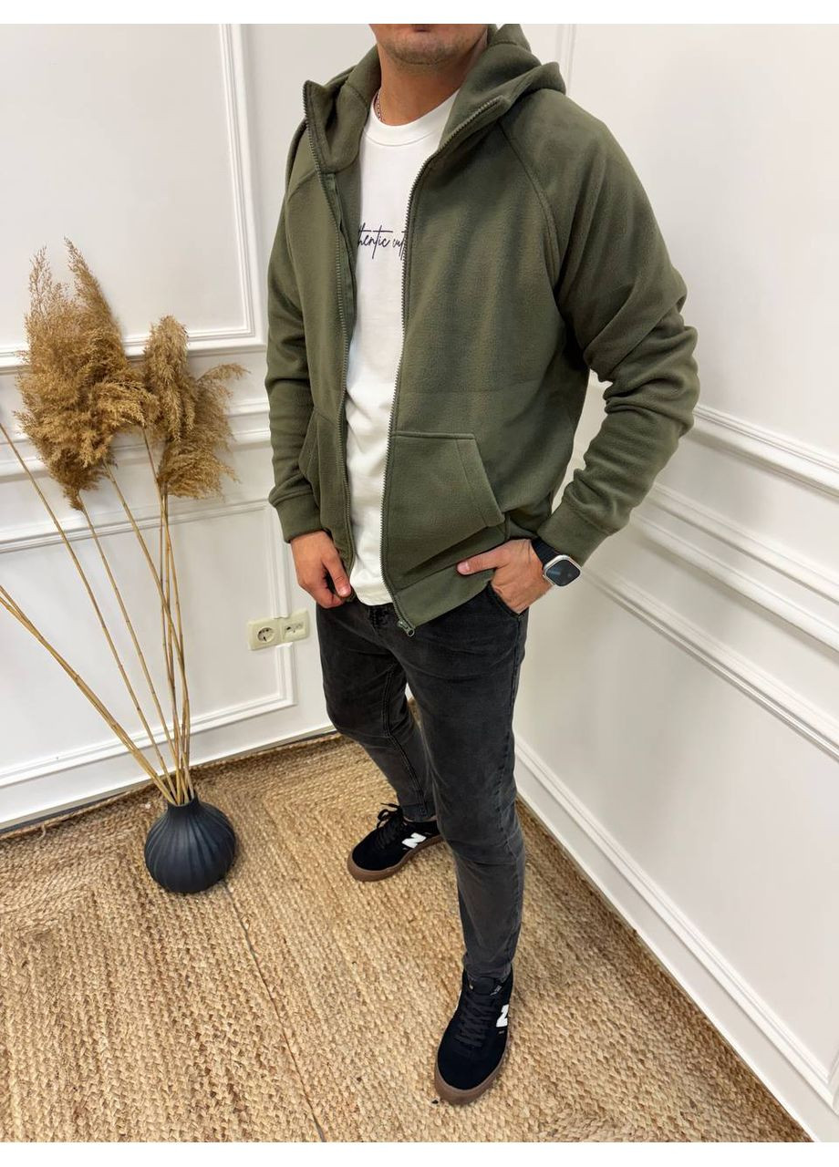 🧥Мужская флисовая кофта с капюшоном на молнии ЗАМЕРЫ В ОПИСАНИИ🧥 Vione (368880705)