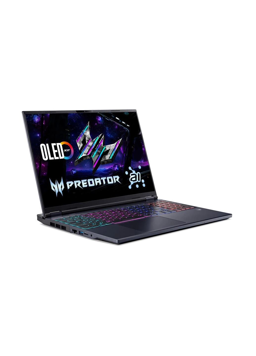 Ноутбук Predator Helios Neo 16 PHN16-73 16" WQXGA, Intel U9-275HX, 64GB, F2TB, NVD5070Ti-12, Win11, черный Acer (364874118)