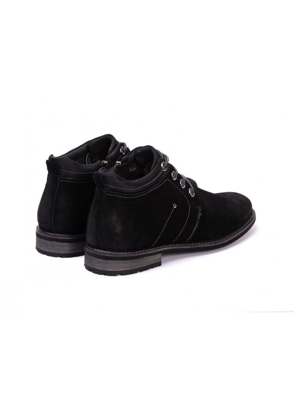 Черные зимние ботинки 7144468 цвет черный Carlo Delari