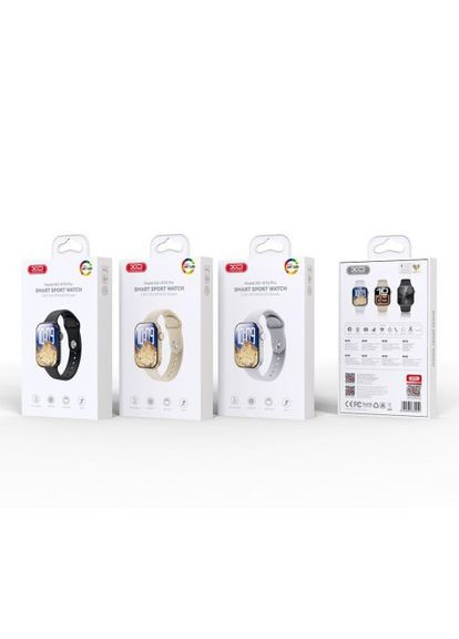 Смарт-годинник W10 Pro AMOLED Screen 10 Generation Wireless Charging Smart Talking Watch золотистий XO (370612935)
