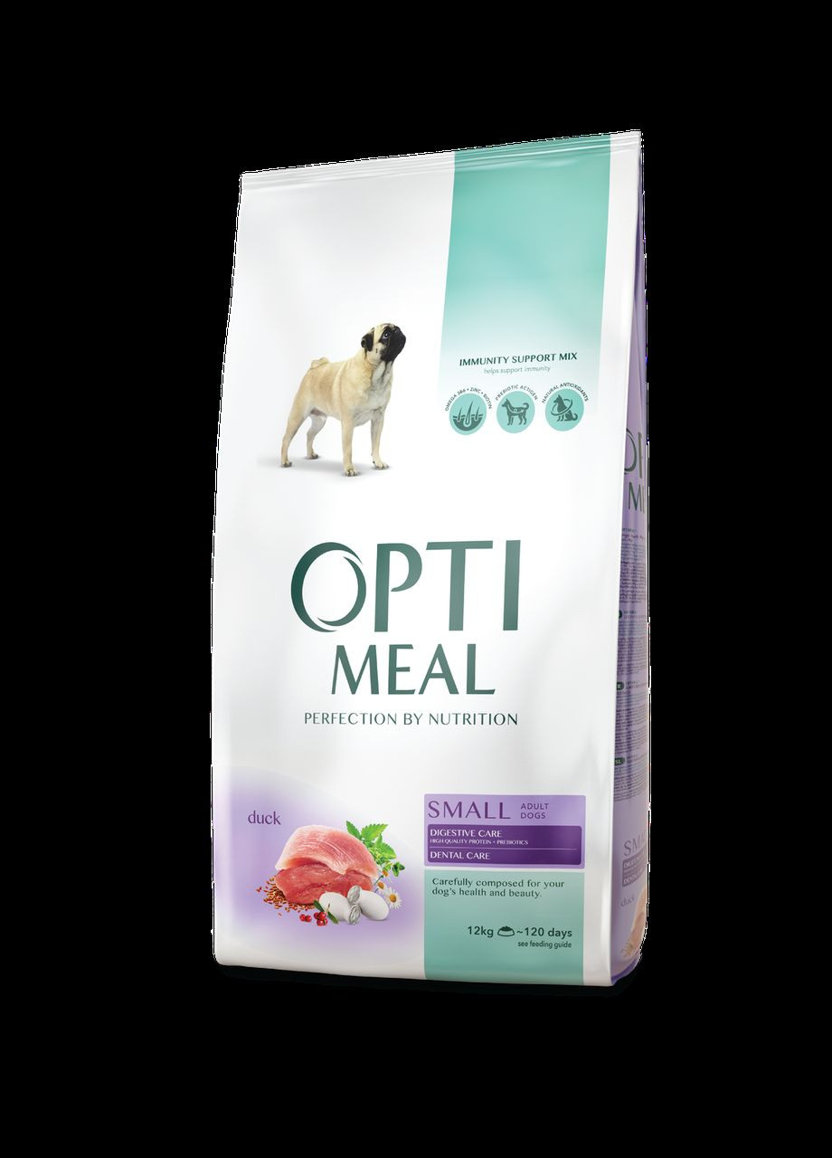 Сухий корм для дорослих собак середніх порід Індичка 12 кг ОПТИМИЛ Optimeal (278308916)