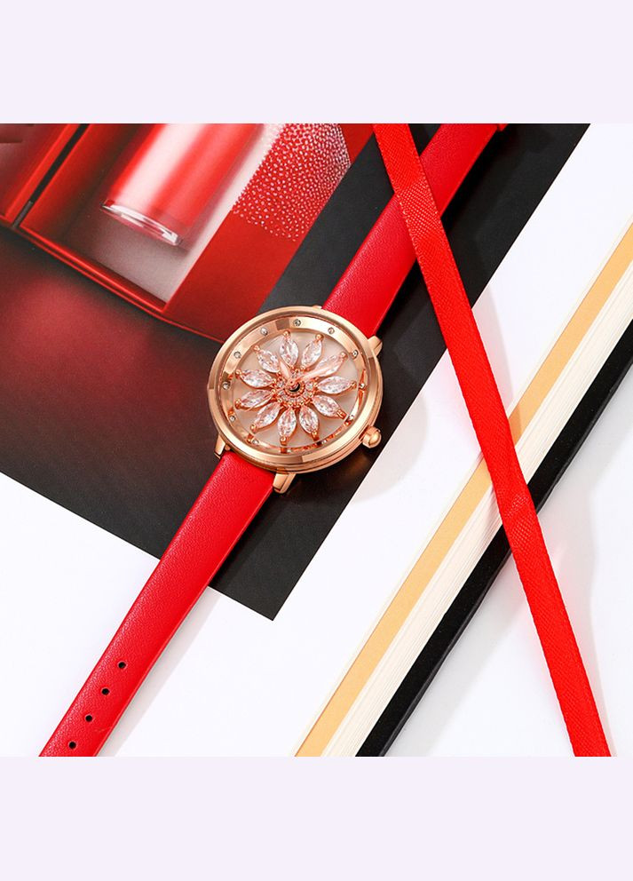 2268MTRD Matte Red кварцевый сasual, классический Skmei (324214225)