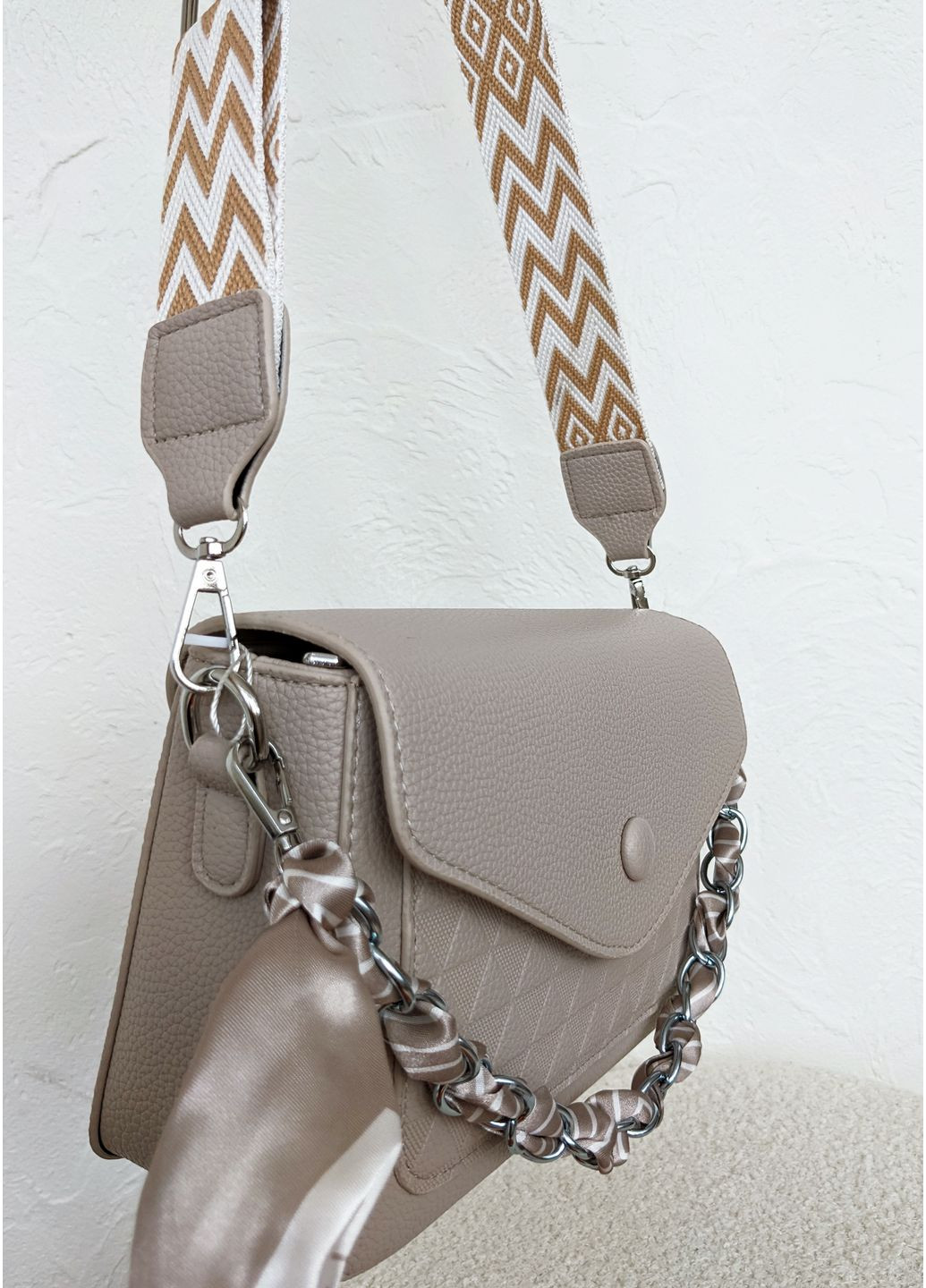 Городская женская сумка с клапаном и двумя ремешками INNOE Сумка (361444916)