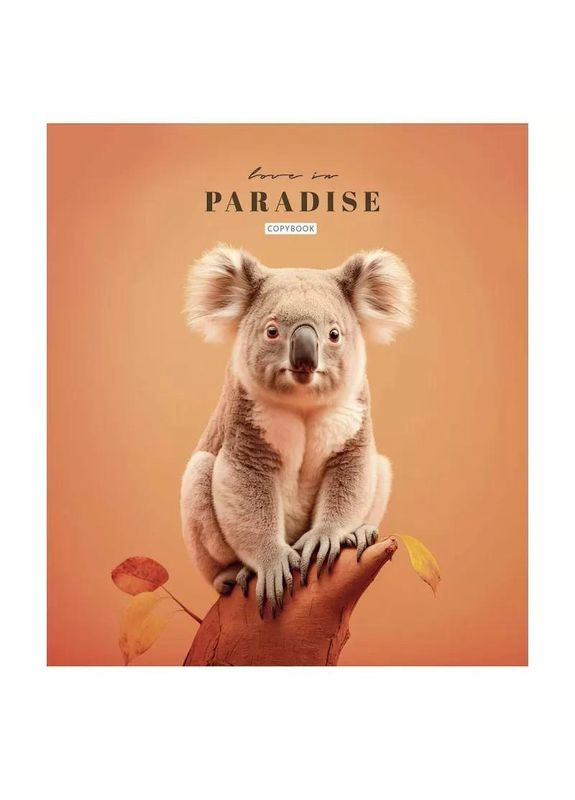 Зошит загальний "Love in paradise" 036-3256L-3 у лінію, 36 аркушів No Brand (330601495)