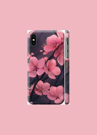 Чохол на iPhone XS Пурпурова сакура "6075m-1583-2448" Endorphone (348069797)