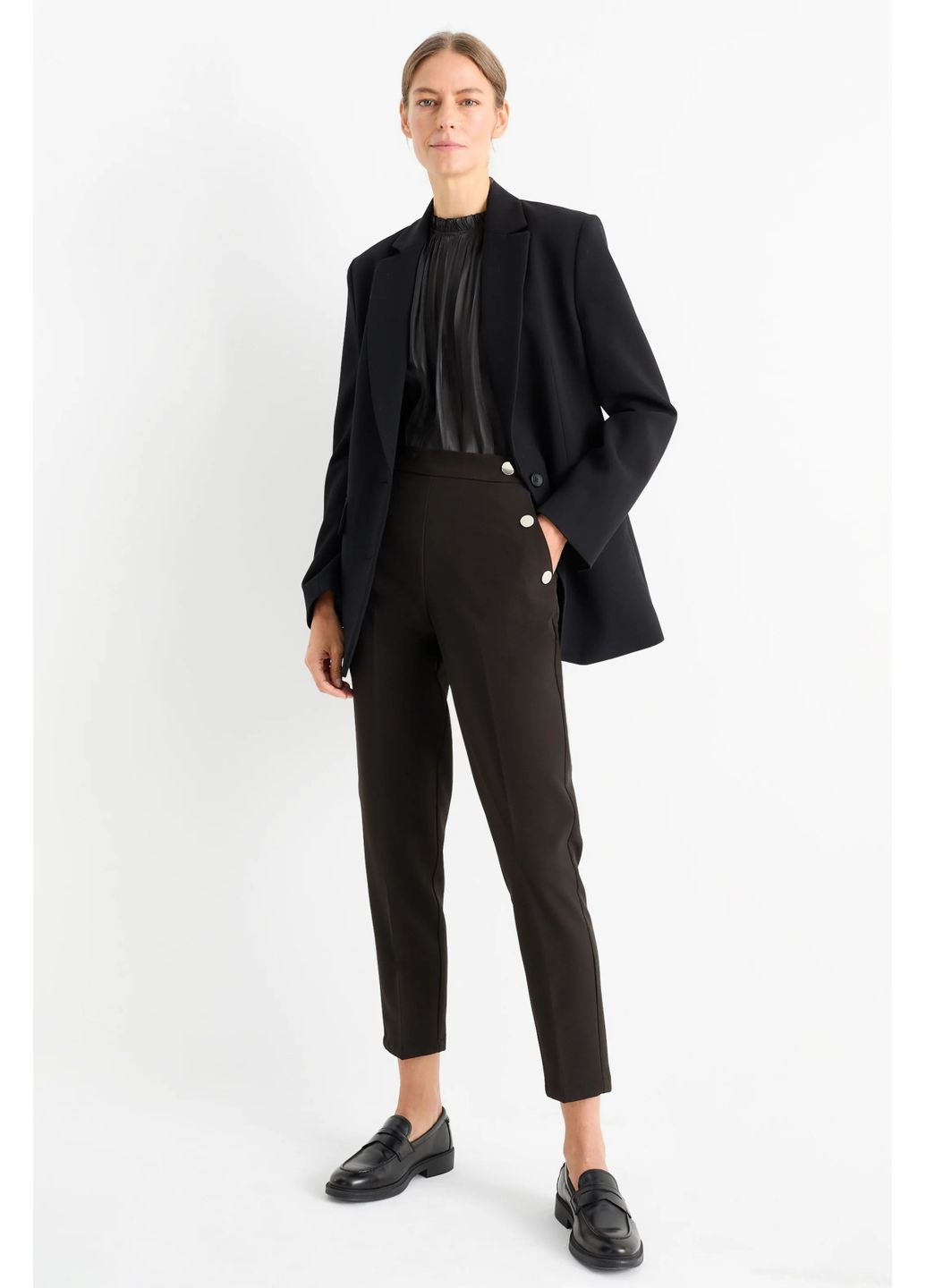 Штани із завищеною талією C&A (368337777)