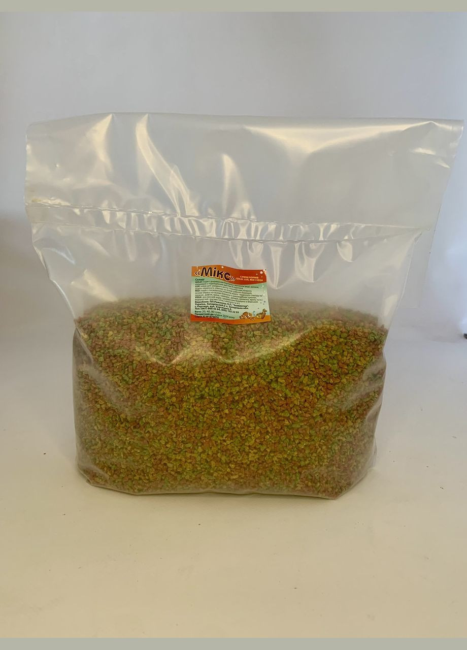 Корм для акваріумних риб Універсальний МІКС № 3 (3-3,5 мм) 1 кг. No Brand (320950484)