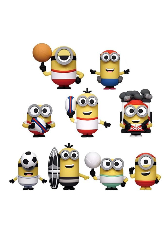 Игровая фигурка-сюрприз на клипсе 76205 серия "Спортивные миньйоны" Monogram (372924629)