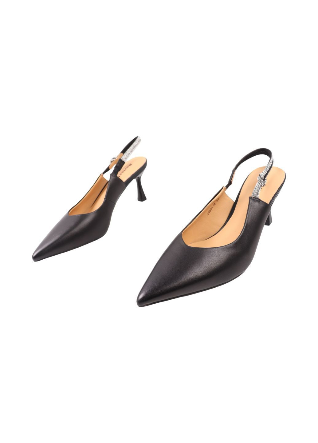 Berisstini Туфли женские черные натуральная кожа черный з, китай — (329296806)