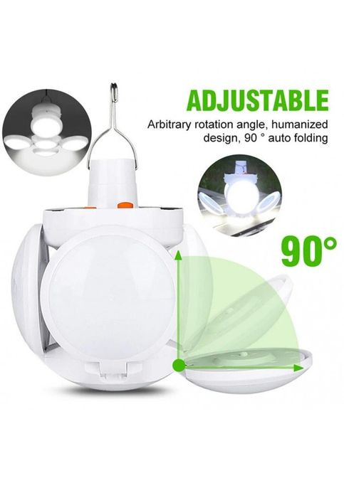 Подвесная лампа для кемпинга и отдыха на аккумуляторе с солнечной панелью YJ 2029 USB No Brand (323486680)