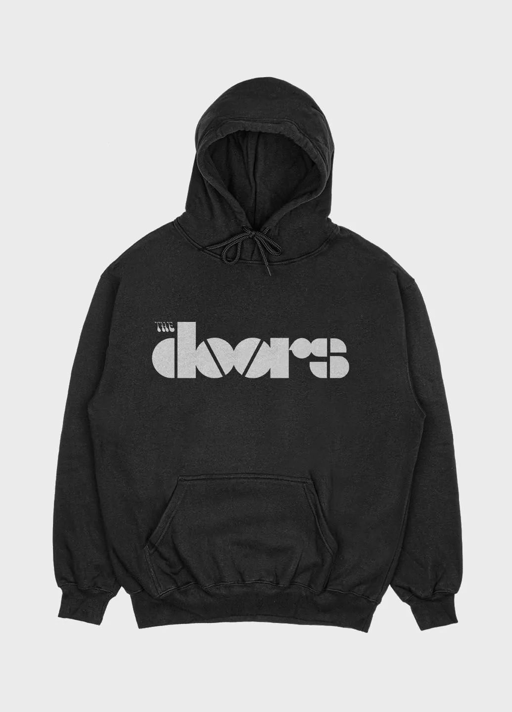 Чоловіче худі з рок принтом "The Doors" (HD004-004-2-482-F-BL-M) Modno (311539194)