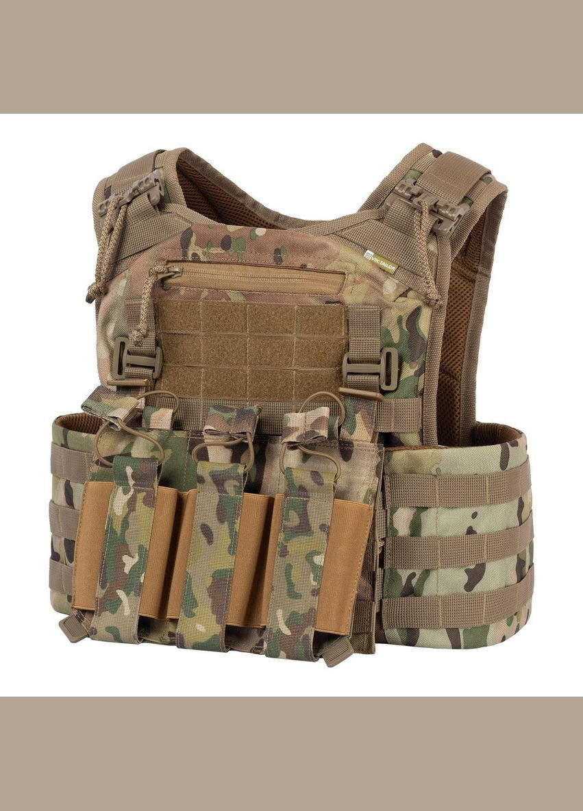 Плитоноска тактическая с итогами MOLLE Multicam Vik-Tailor (315881015)